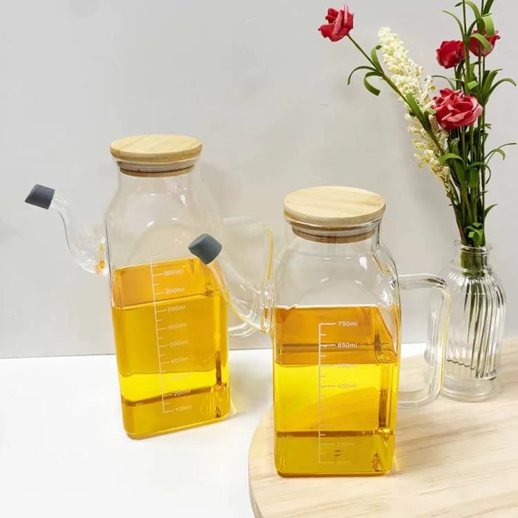 Home Kitchen Glass Oil Chai dầu có thể nồi